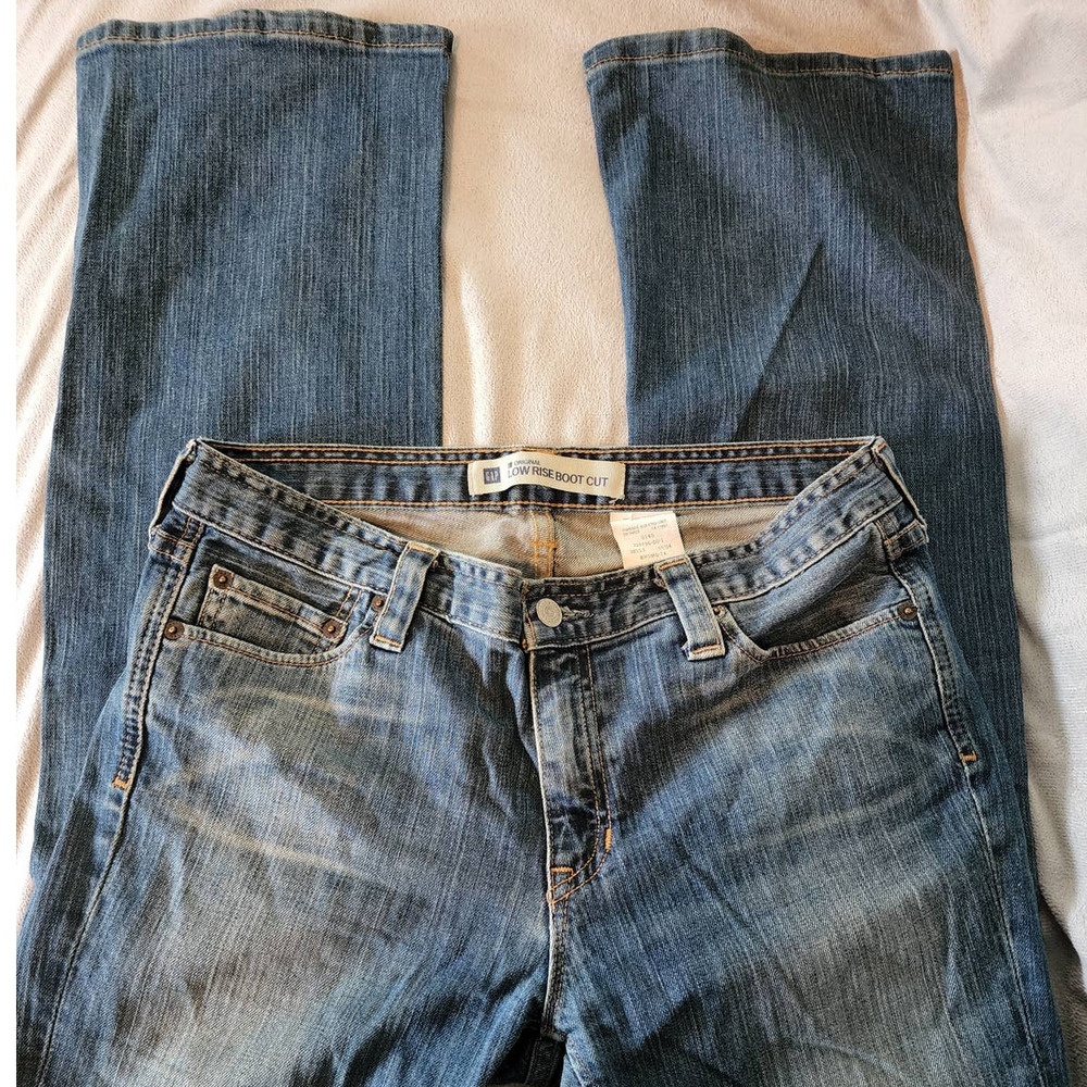 Gap Original Low Rise Bootcut Jeans Ankle Length Size 8